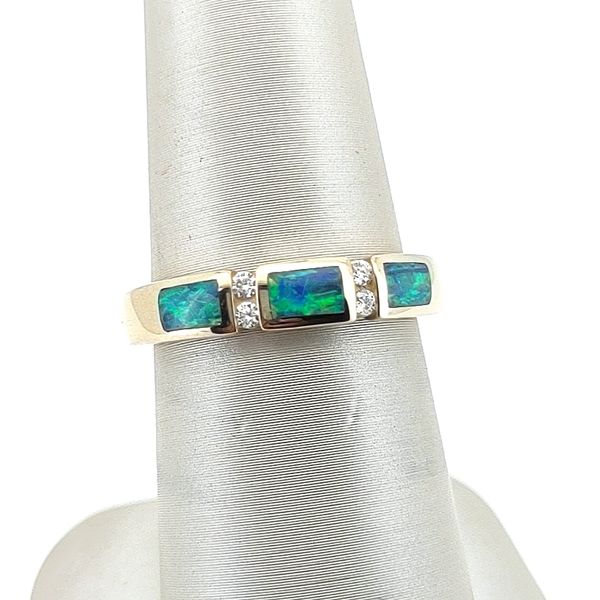 14K Yellow Gold Ring Blue Water Jewelers St. Augustine, FL