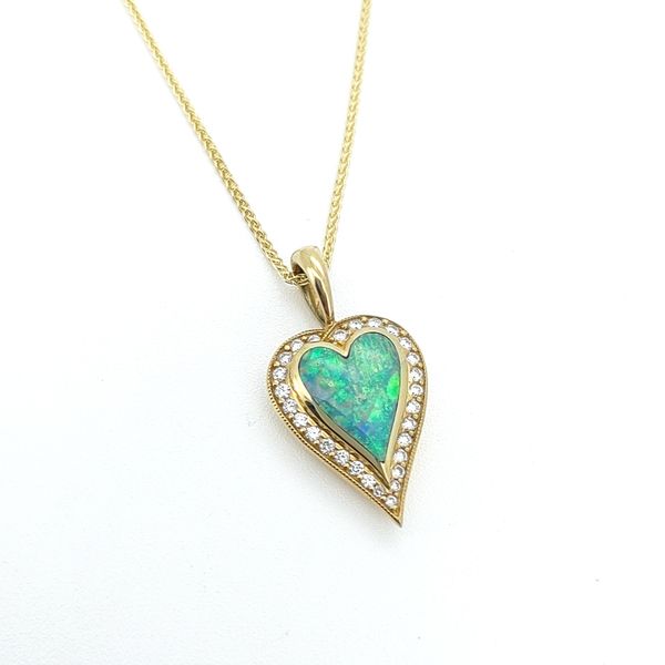 18K Yellow Gold Necklace Blue Water Jewelers St. Augustine, FL