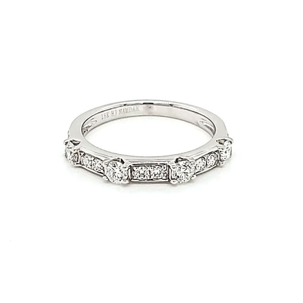 Forevermark Wedding Band Blue Water Jewelers Saint Augustine, FL