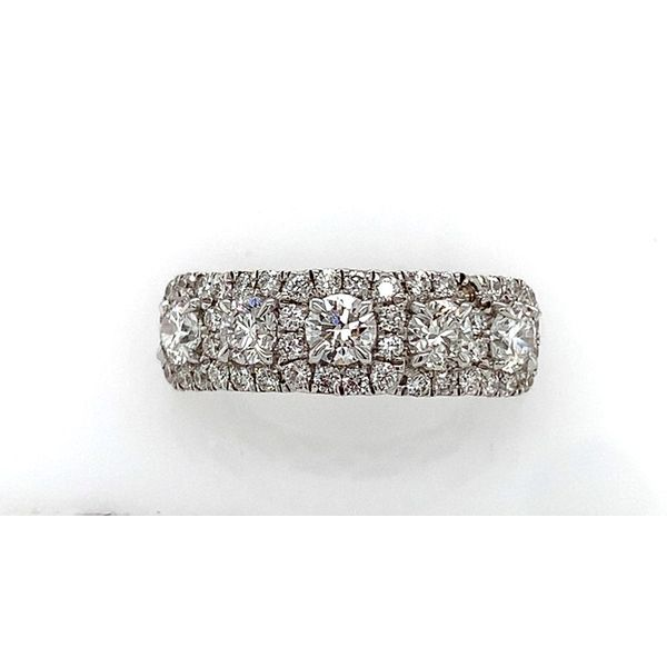 Forevermark Wedding Band Blue Water Jewelers Saint Augustine, FL