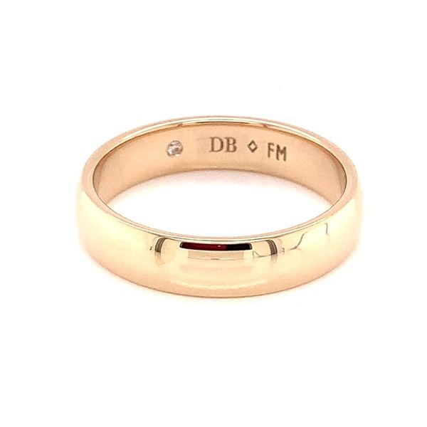 Forevermark Wedding Band Blue Water Jewelers Saint Augustine, FL