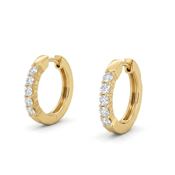 14K Yellow Gold Earrings Blue Water Jewelers St. Augustine, FL