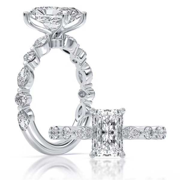 14K White Gold Ring Blue Water Jewelers St. Augustine, FL