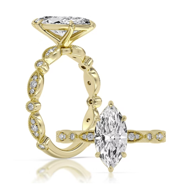 14K Yellow Gold Ring Blue Water Jewelers St. Augustine, FL