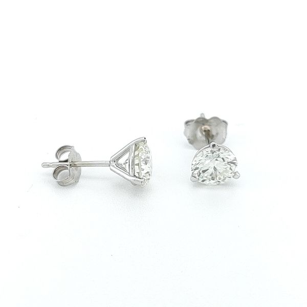 14K White Gold Stud Earrings Blue Water Jewelers St. Augustine, FL