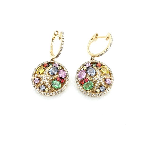 14K Yellow Gold Earrings Blue Water Jewelers St. Augustine, FL