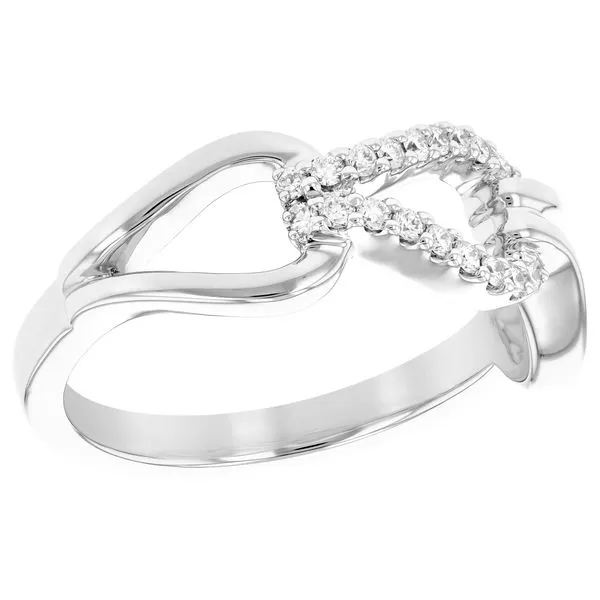 DIAMOND LINK RING Image 2 Blue Water Jewelers Saint Augustine, FL