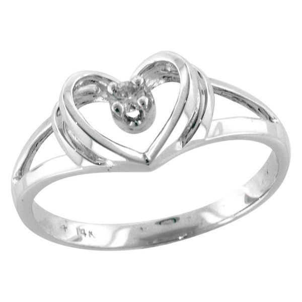 DIAMOND HEART RING Blue Water Jewelers Saint Augustine, FL