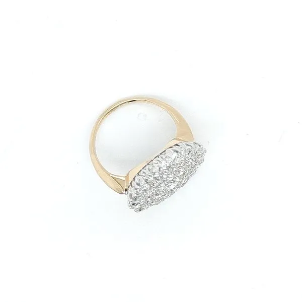DIAMOND CLUSTER RING Image 2 Blue Water Jewelers Saint Augustine, FL