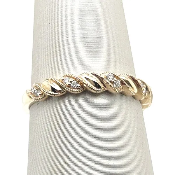 DIAMOND 0.05TCW YELLOW GOLD RING Blue Water Jewelers Saint Augustine, FL