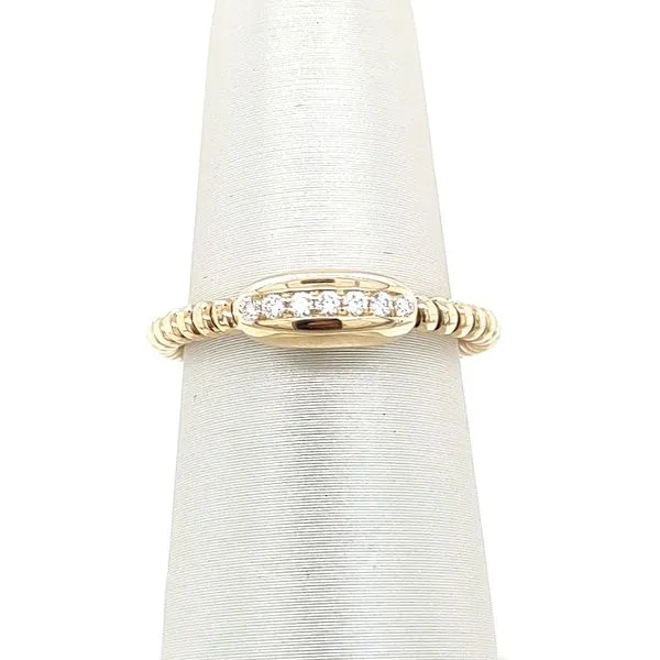 0.07 TCW DIAMOND ALBERO BEAD RING Blue Water Jewelers Saint Augustine, FL