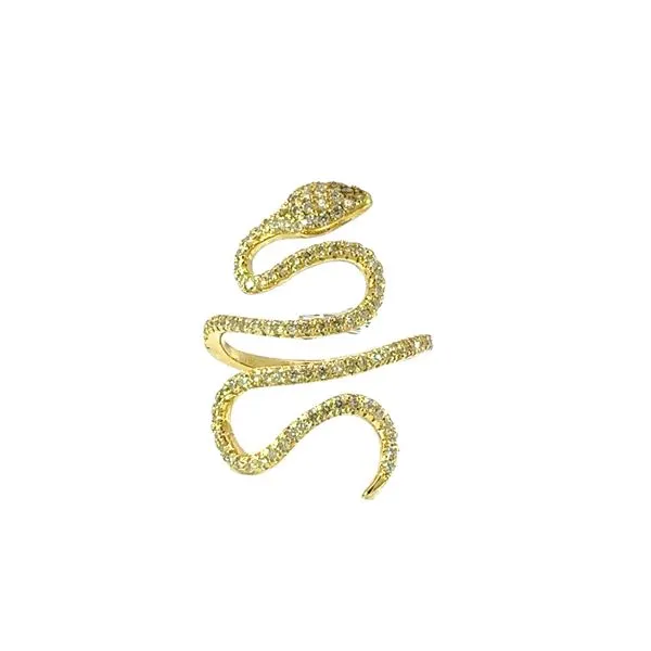 DIAMOND SNAKE RING Blue Water Jewelers Saint Augustine, FL