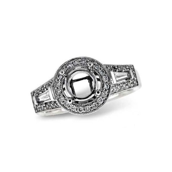 Semi- Mount Blue Water Jewelers Saint Augustine, FL