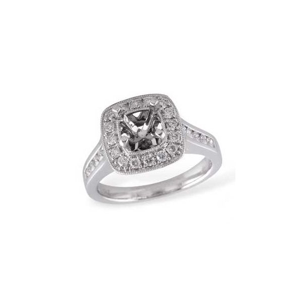 Semi- Mount Blue Water Jewelers Saint Augustine, FL