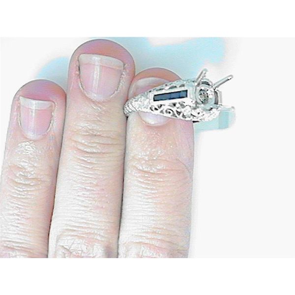 Semi- Mount Blue Water Jewelers Saint Augustine, FL