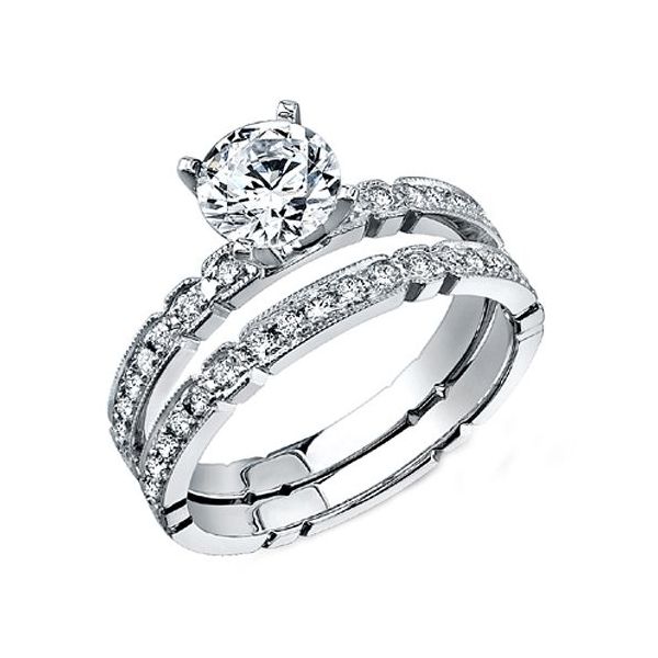 Semi- Mount Blue Water Jewelers Saint Augustine, FL