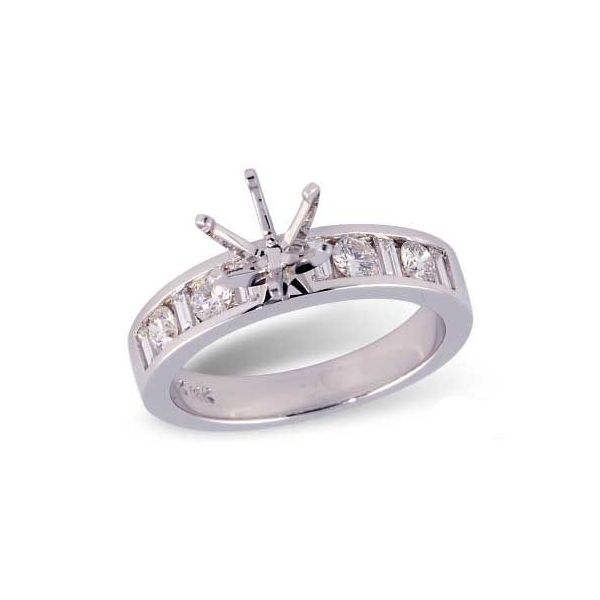 Semi- Mount Blue Water Jewelers Saint Augustine, FL