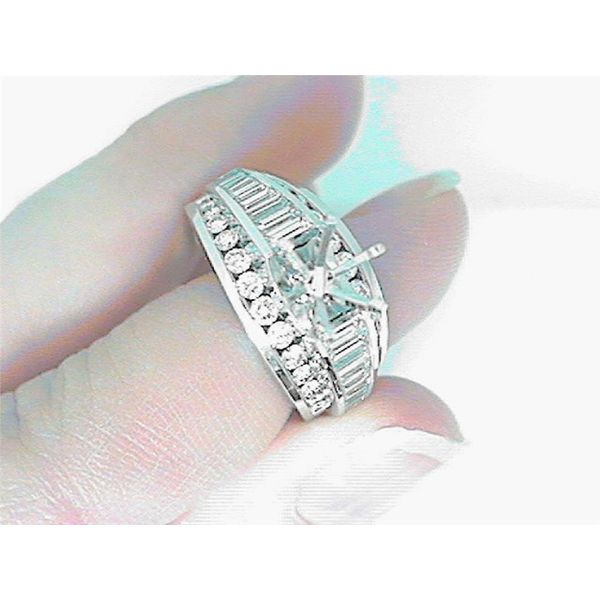 Semi- Mount Blue Water Jewelers Saint Augustine, FL