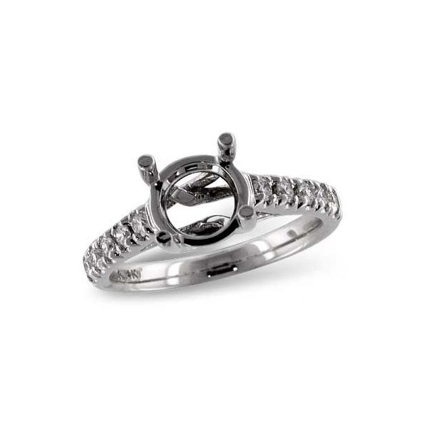 Semi- Mount Blue Water Jewelers Saint Augustine, FL