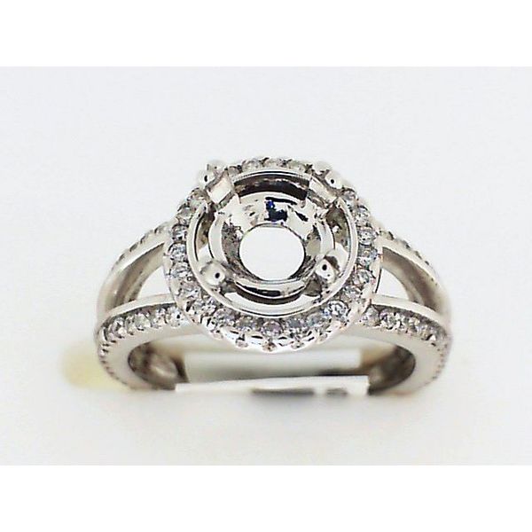 Semi- Mount Blue Water Jewelers Saint Augustine, FL