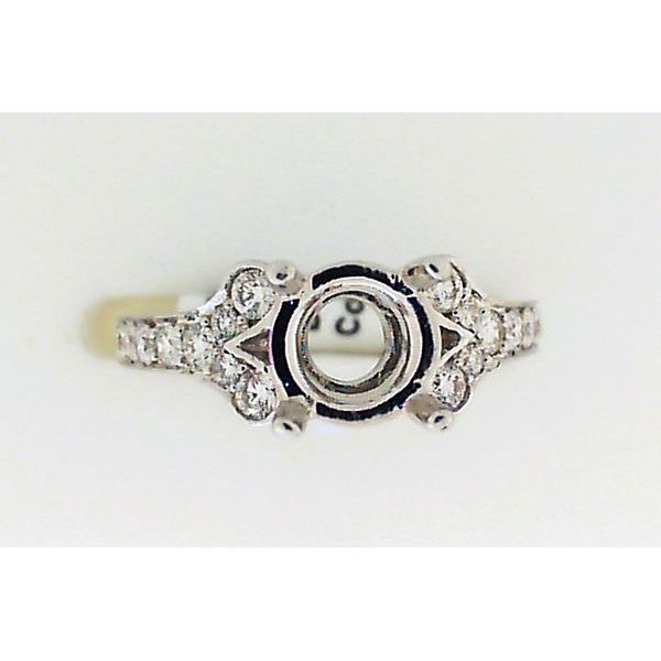 Semi- Mount Blue Water Jewelers Saint Augustine, FL