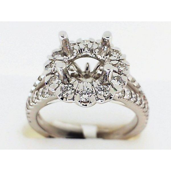 Semi- Mount Blue Water Jewelers Saint Augustine, FL