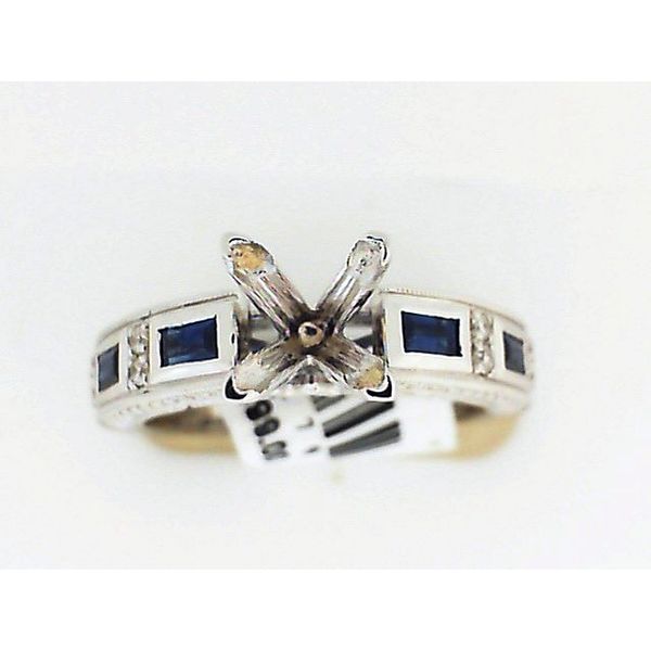 Semi- Mount Blue Water Jewelers Saint Augustine, FL