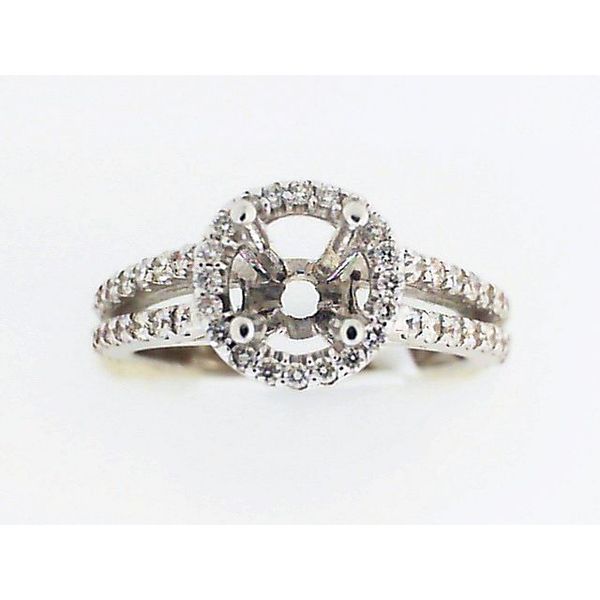 Semi- Mount Blue Water Jewelers Saint Augustine, FL