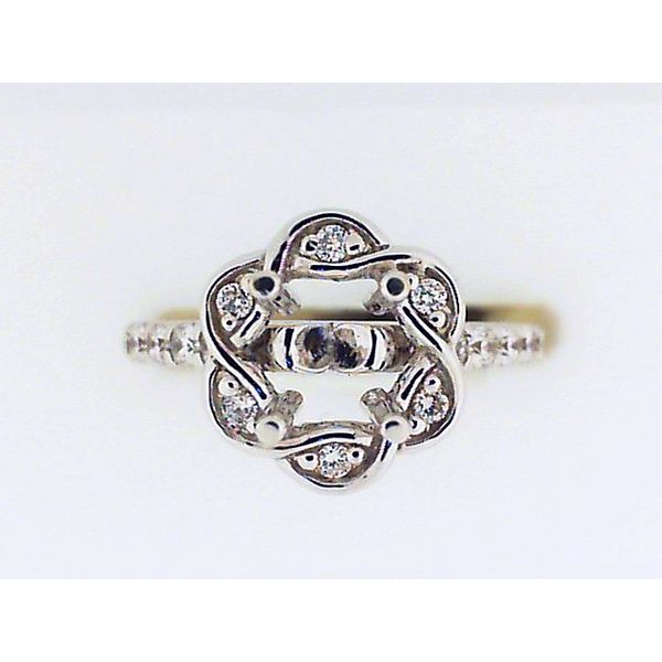 Semi- Mount Blue Water Jewelers Saint Augustine, FL