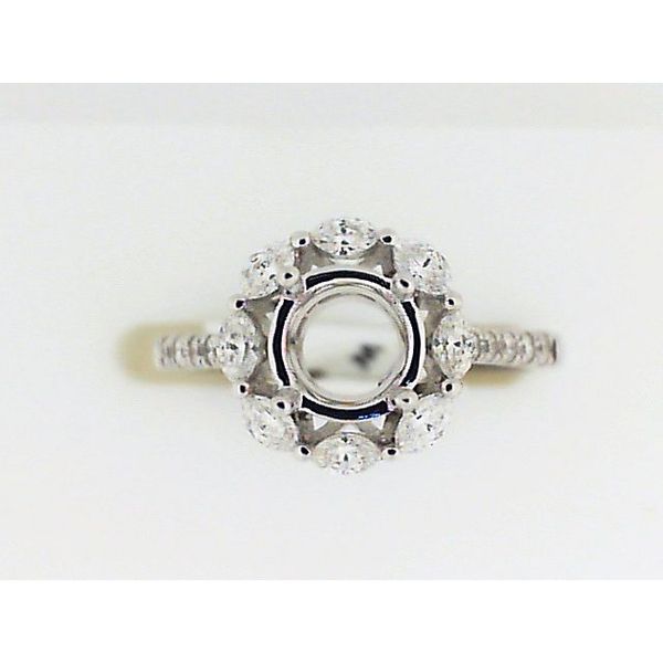 Semi- Mount Blue Water Jewelers Saint Augustine, FL