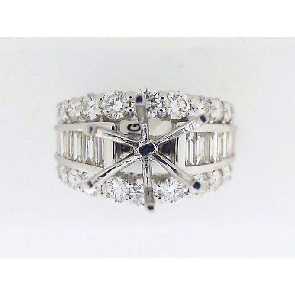 Semi- Mount Blue Water Jewelers Saint Augustine, FL