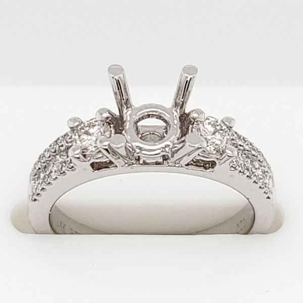 Semi- Mount Blue Water Jewelers Saint Augustine, FL