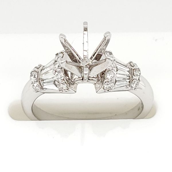 Semi- Mount Blue Water Jewelers Saint Augustine, FL