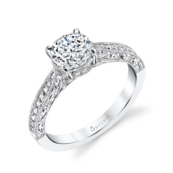 Diamond Engagement Ring Blue Water Jewelers Saint Augustine, FL