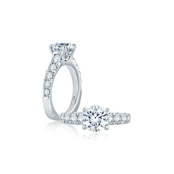 Semi- Mount Blue Water Jewelers Saint Augustine, FL