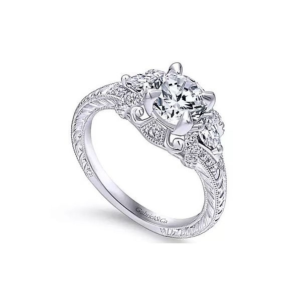 Semi- Mount Blue Water Jewelers Saint Augustine, FL