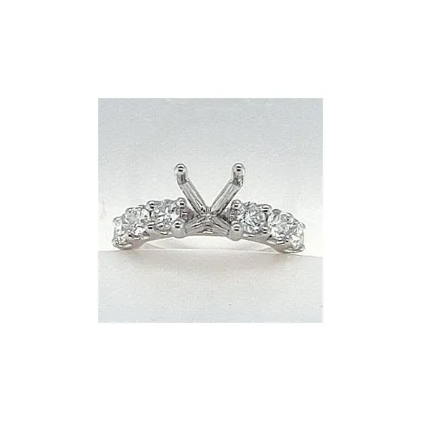 4 Prong Diamond Semi-Mount Ring Blue Water Jewelers Saint Augustine, FL