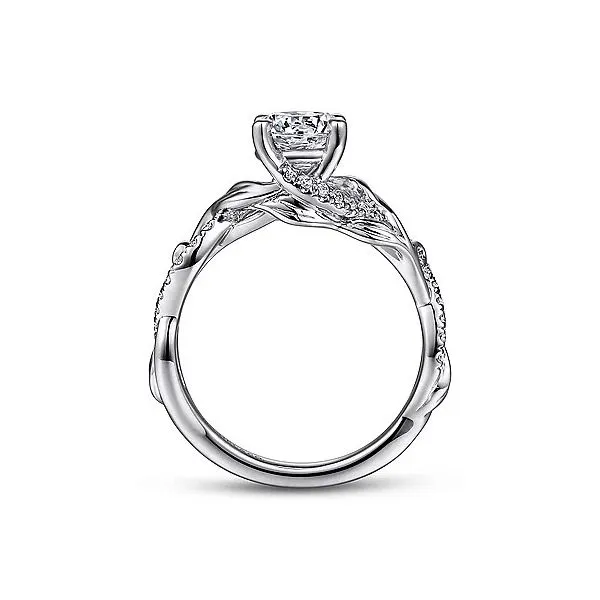 Diamond Semi-Mount Engagment Ring Image 3 Blue Water Jewelers Saint Augustine, FL