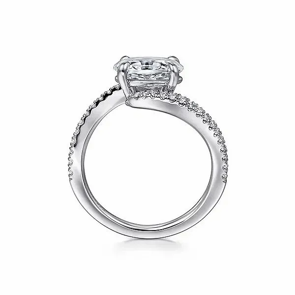 Diamond Semi-Mount Engagement Ring Image 2 Blue Water Jewelers Saint Augustine, FL