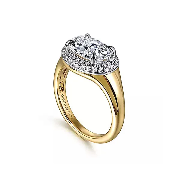 Diamond Semi-Mount Ring Image 2 Blue Water Jewelers Saint Augustine, FL