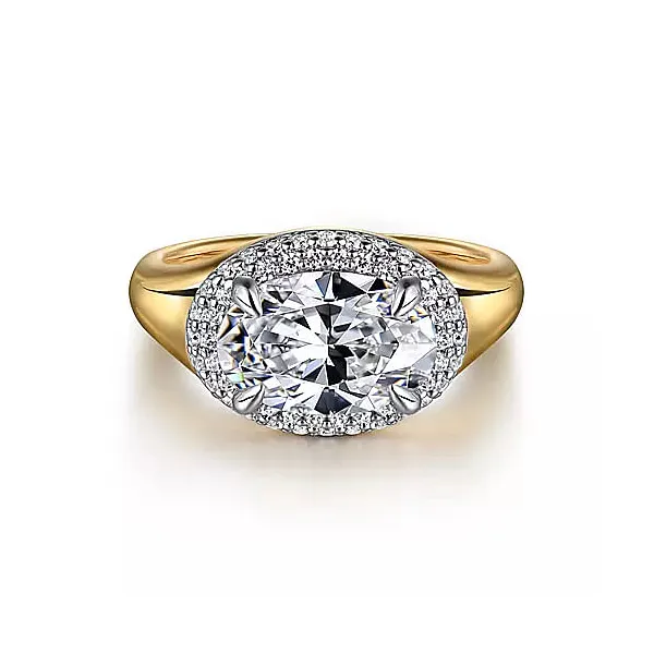 Diamond Semi-Mount Ring Blue Water Jewelers Saint Augustine, FL