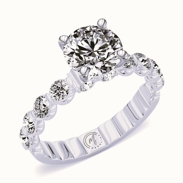 Semi- Mount Blue Water Jewelers Saint Augustine, FL