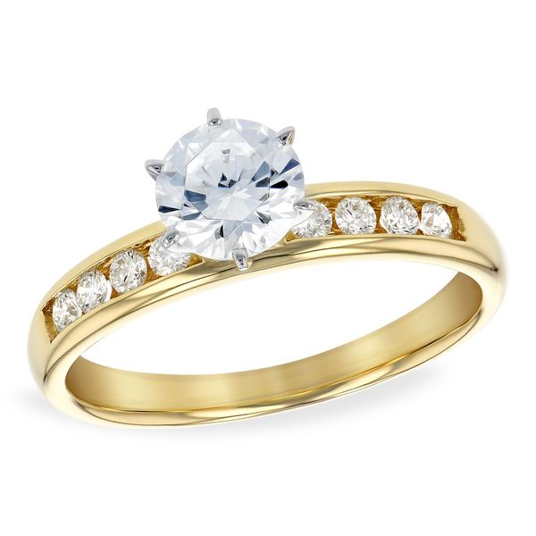 DIAMOND SEMI-MOUNT ENGAGEMENT RING Blue Water Jewelers Saint Augustine, FL