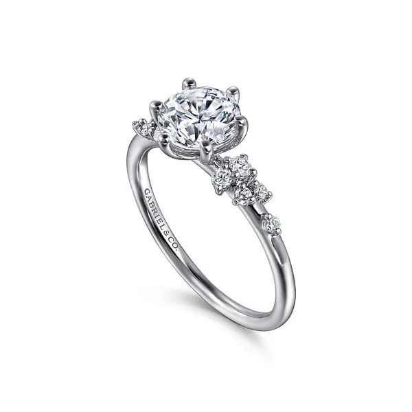 Gabriel & Co 0.18 TCW DIAMOND SEMI-MOUNT RING 001-140-01672 Gabriel & Co 0.18 TCW DIAMOND SEMI-MOUNT RING 001-140-01672