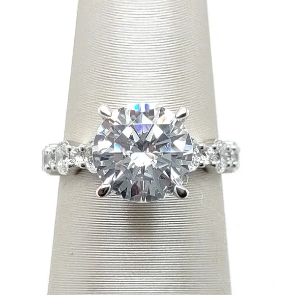 0.77 TCW DIAMOND SEMI-MOUNT RING Blue Water Jewelers Saint Augustine, FL