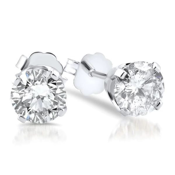 Diamond Stud Earrings Blue Water Jewelers Saint Augustine, FL