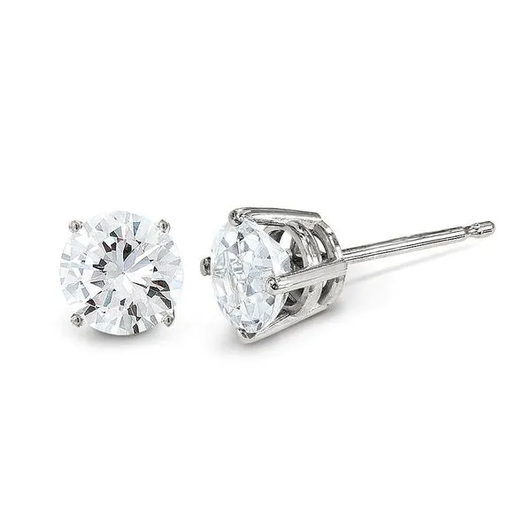 Diamond Earrings Blue Water Jewelers Saint Augustine, FL