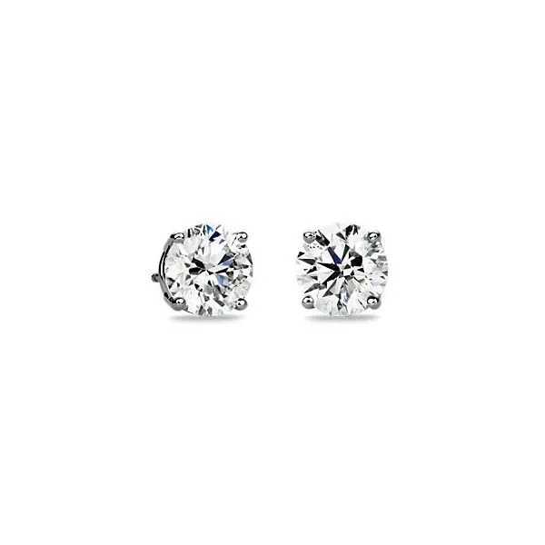 Diamond Stud Earrings Blue Water Jewelers Saint Augustine, FL