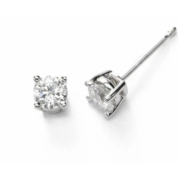 Diamond Stud Earrings Blue Water Jewelers Saint Augustine, FL