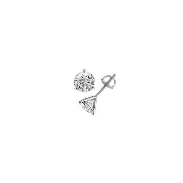 Diamond Stud Earrings Half Carat Blue Water Jewelers Saint Augustine, FL